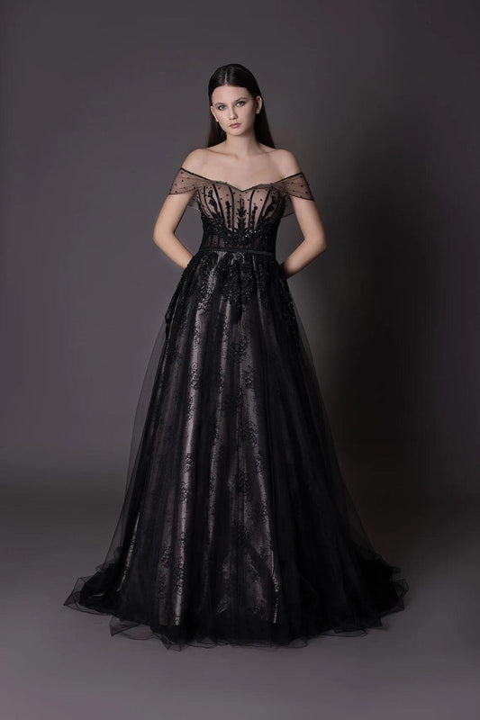 Black Wedding Dress Design Trends