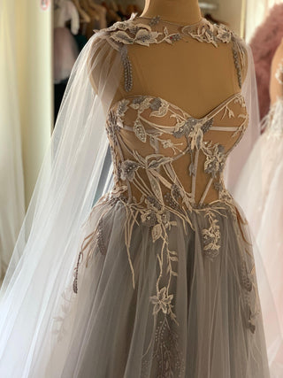 Matching Cape Veil - Dresses Dioma