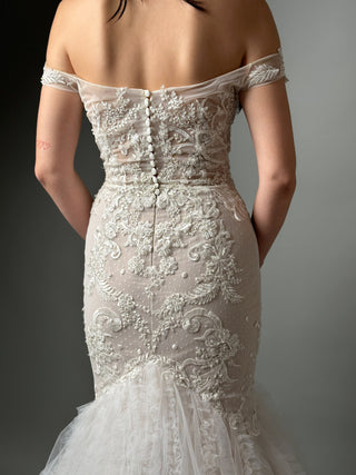 Mermaid Lace Wedding Dress Off The Shoulder