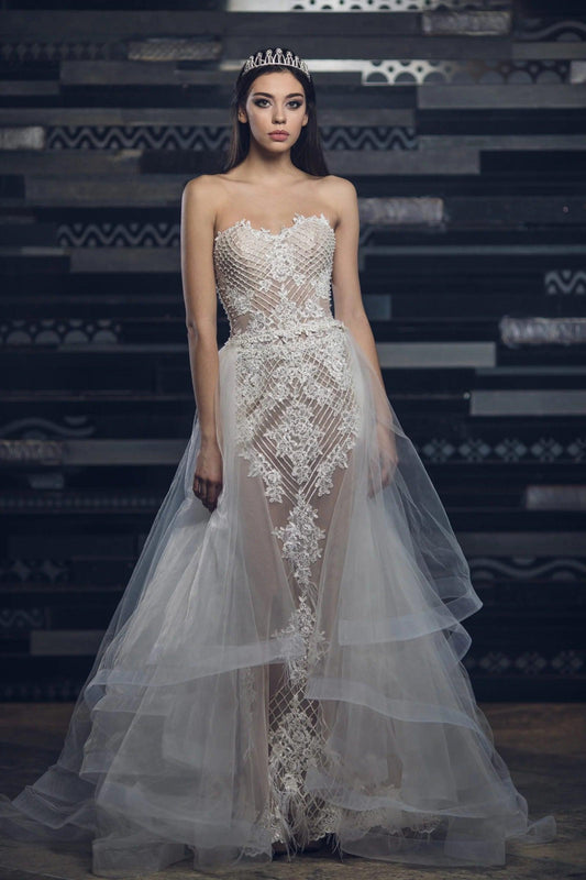 Unique Lace wedding dress - Dresses Dioma