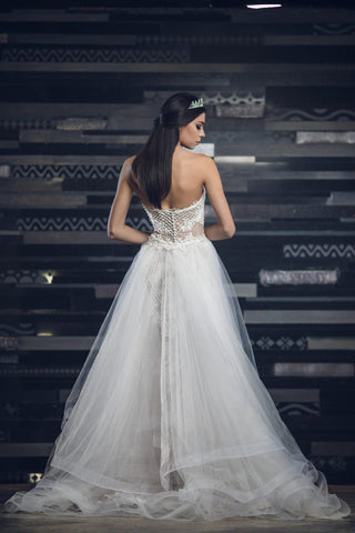 Unique Lace Mermaid Wedding Dress Sophia - Dresses Dioma
