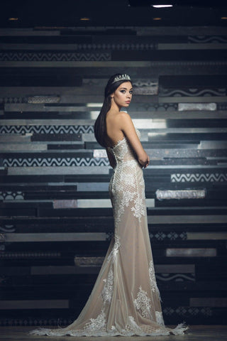 Unique Lace Mermaid Wedding Dress Sophia - Dresses Dioma