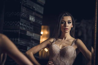 Enchanting Pink Lace Gown - Dresses Dioma