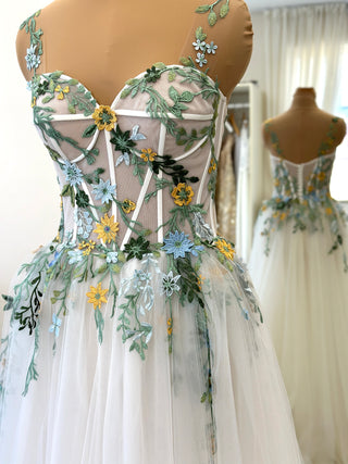 Whimsical Forest Wedding Gown - Dresses Dioma