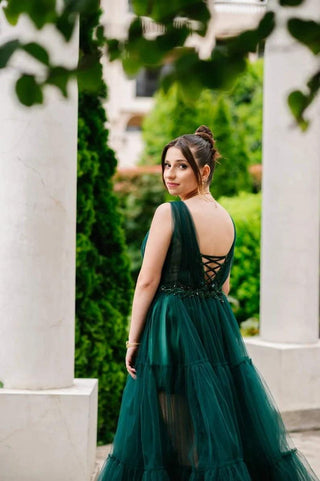 Fairytale Tulle Gown in green - Dresses Dioma