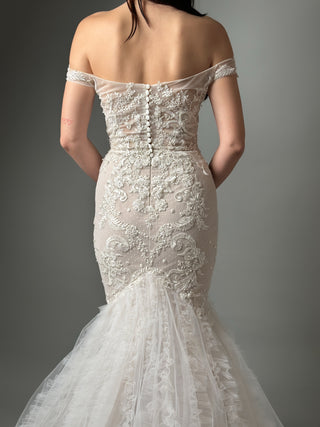 Mermaid Lace Wedding Dress Off The Shoulder