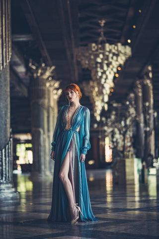 Fairy Witchy Gown with Long sleeves - Dresses Dioma