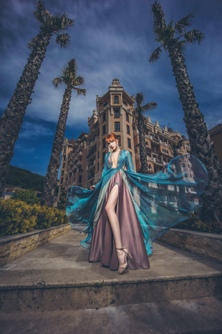 Fairy Witchy Gown with Long sleeves - Dresses Dioma