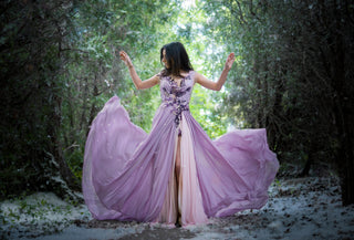 In Stock | Fairy Flower Colourful Lace Dress - Dresses Dioma