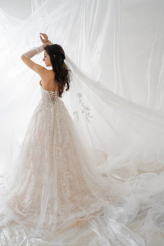 Tulle Veil Florina